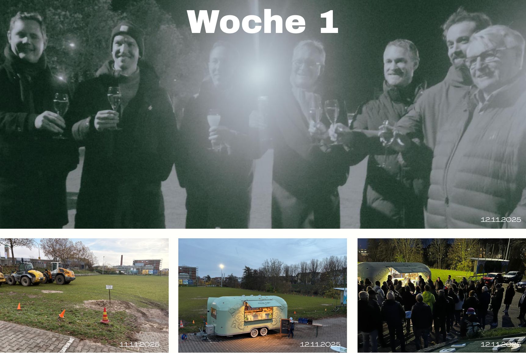 Bautagebuch - Woche 1